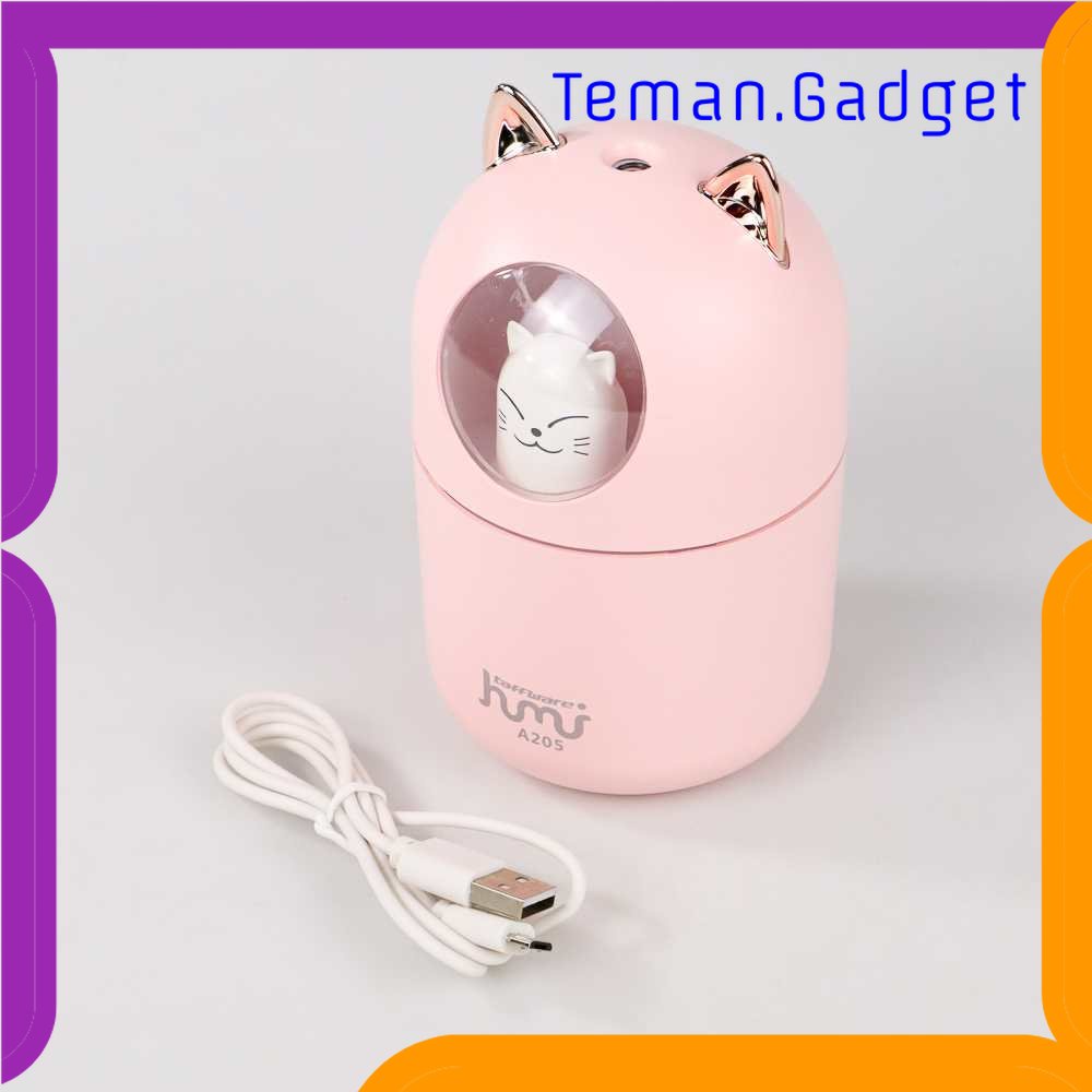 TG - ART Taffware Humi Humidifier Pelembab Udara Diffuser Cute Cat 300ml - A205