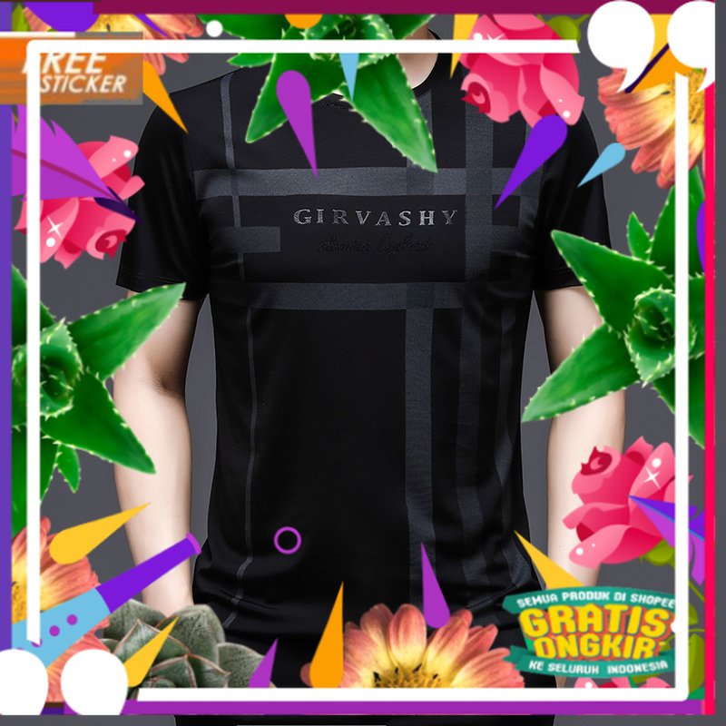 9SEVEN-baju kaos GIRVA // kaos distro lengan pendek // kaos keren kekinian/ solat sholat ied idul ad