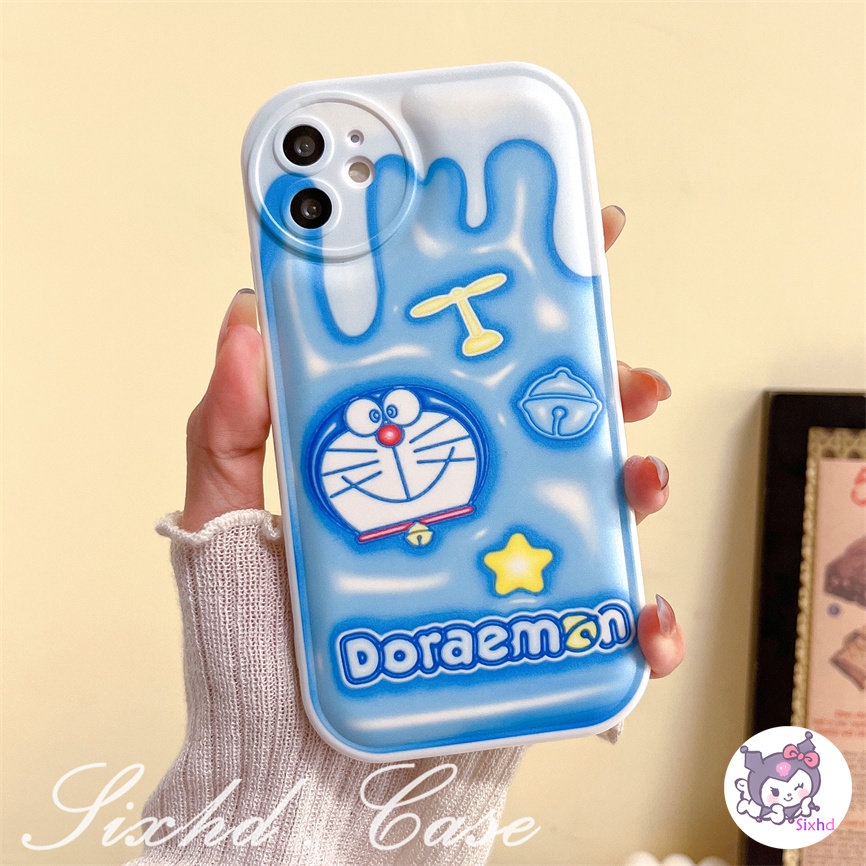 Untuk Redmi 12C 10C 10A 9T 9C Note 12 11s 11 10 9 8Pro10 9A 9 Xiaomi 12Lite 11Lite 11T 10T Poco M3 M4 F3 X4 X3Pro NFC 3D Vision AirBag Case Dingdang Tinggi Kucing Fashion Soft Cover