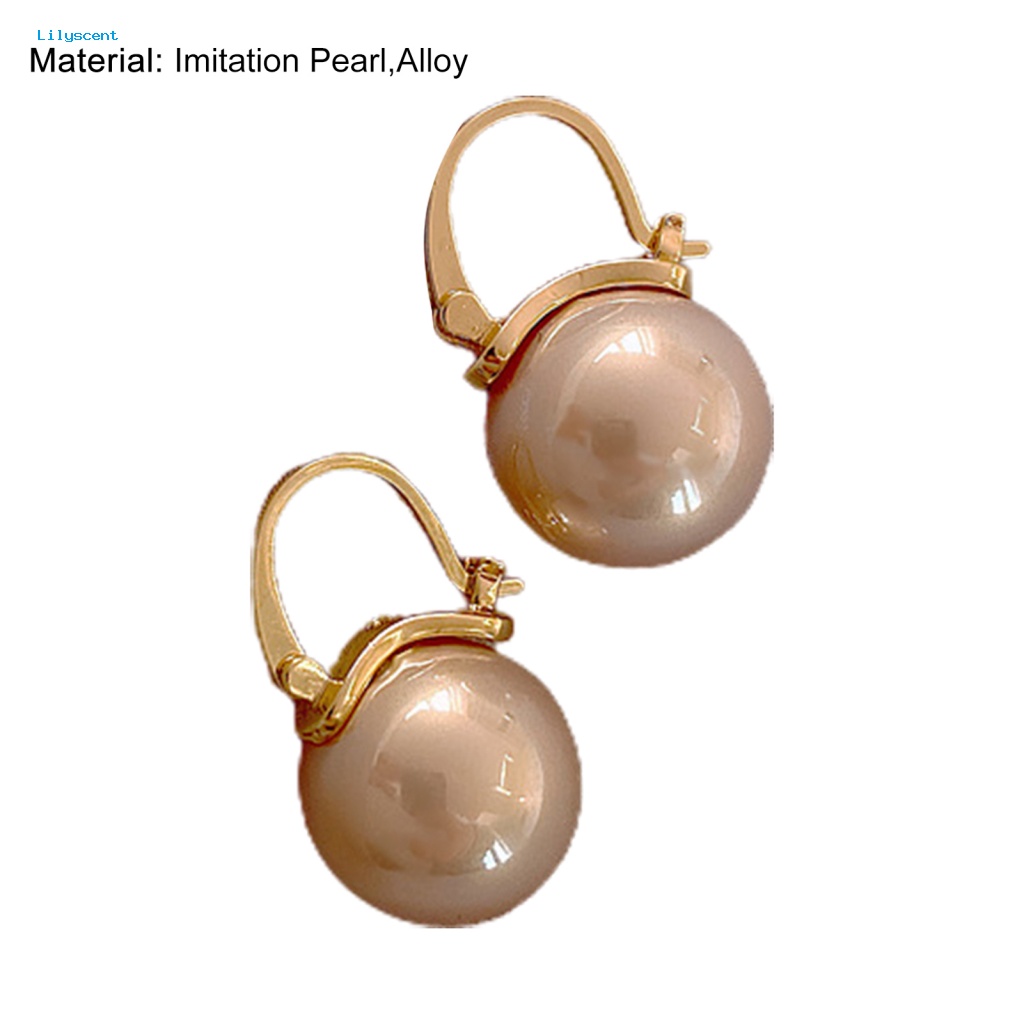 Lilyscent 1pasang Anting Drop Mini Untuk Hadiah Desain Minimalis Novelty Wanita Earrings Pengerjaan Halus