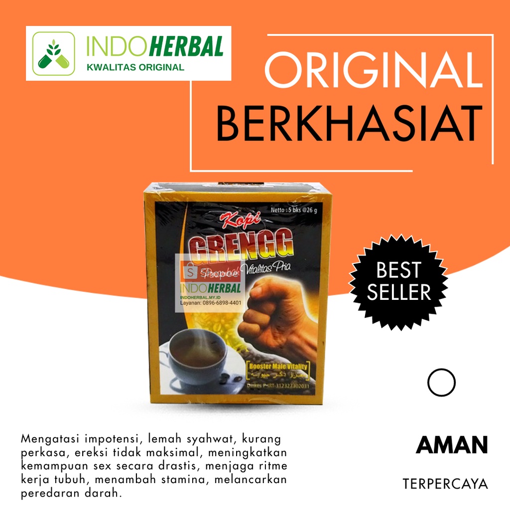 

Kopi (Grengg) Exclusive Original Kopi (Kuat) Pria Lebih Tahan Lama Ampuh II Bukan Kopi Borneo