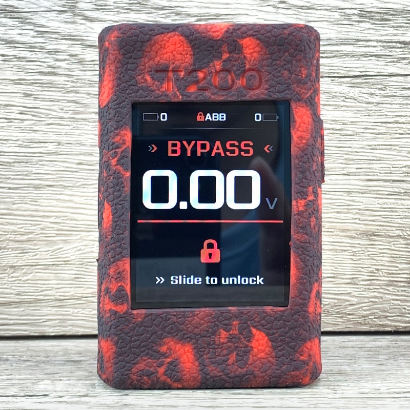 Case Tengkorak Silikon Untuk T200 Aegis x V2 Tekstur Cover Pelindung Kulit