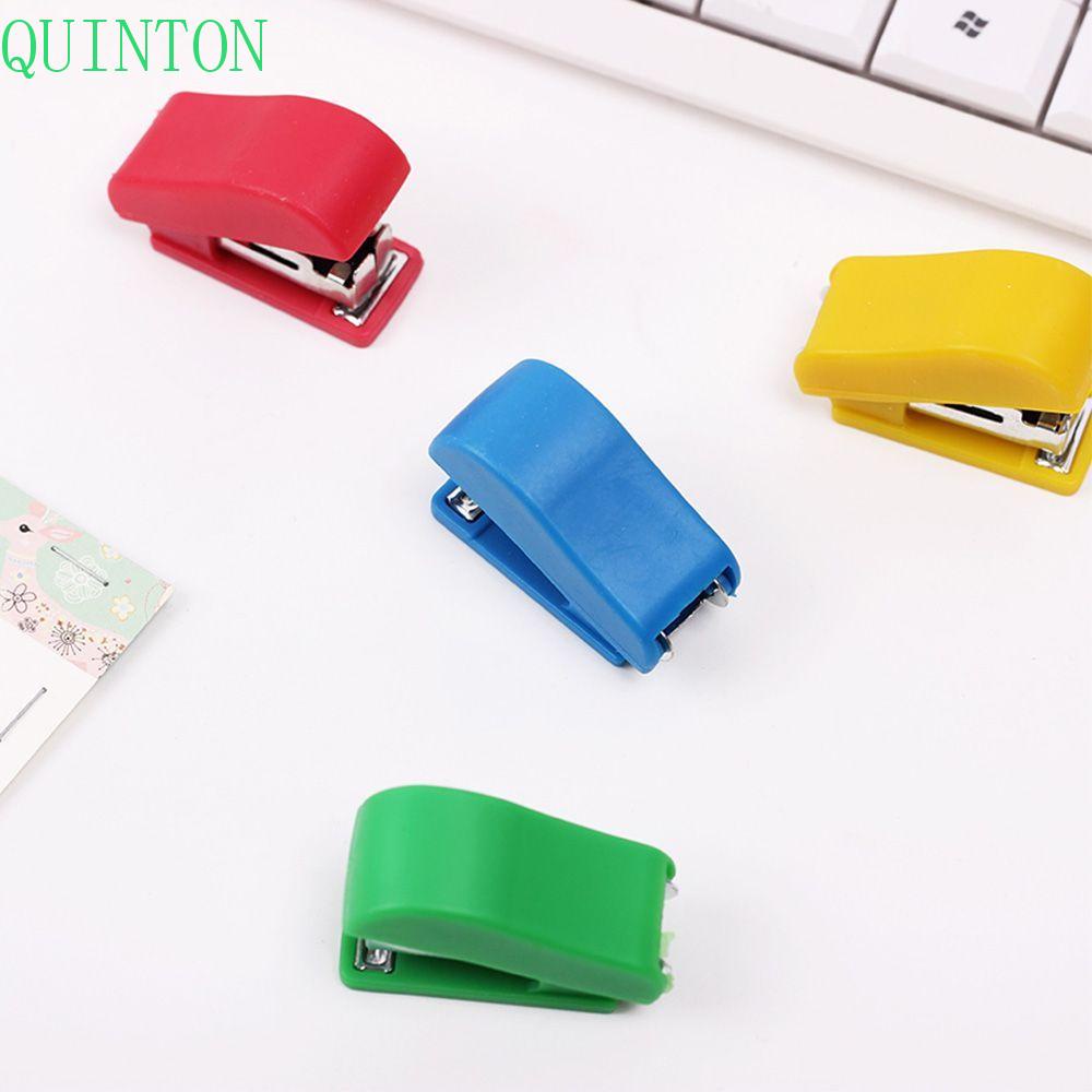 Quinton Stapler Mini Portable Untuk Guru / Sekolah / Kantor