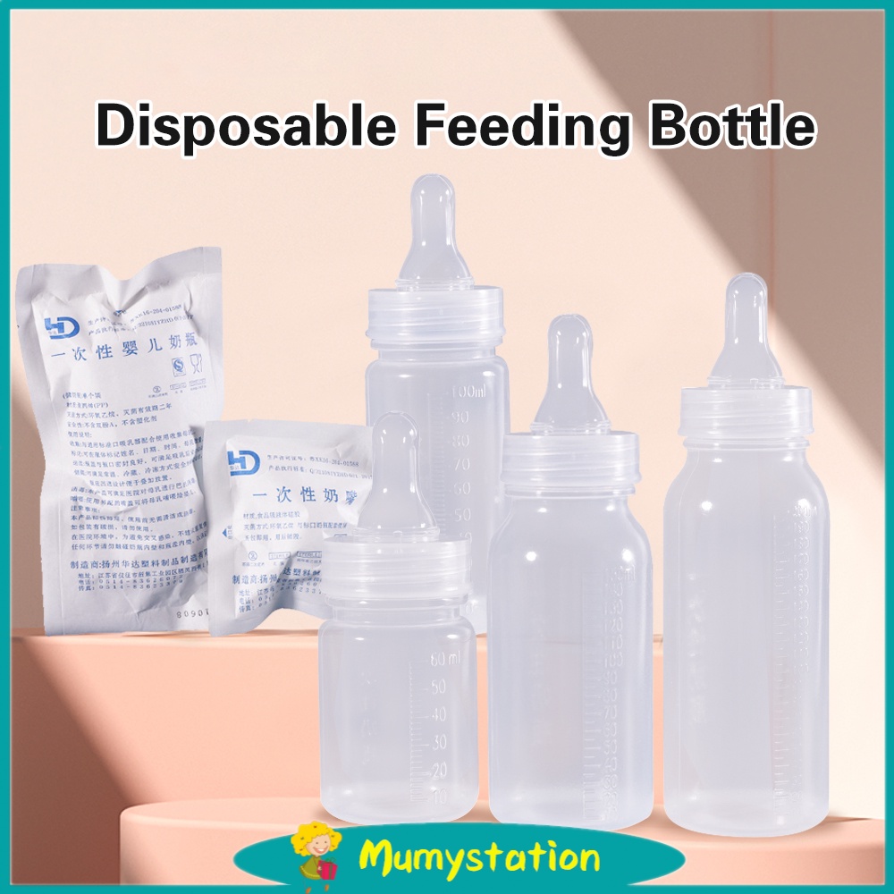 Mumystation Botol susu Disposable Milk Bottle Botol Susu Sekali Pakai steril BPA free