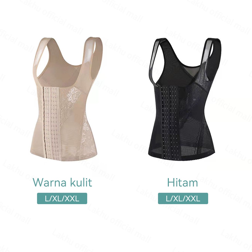 Lakhu Body Shaper Korset Pelangsing Perut Buncit Wanita Import