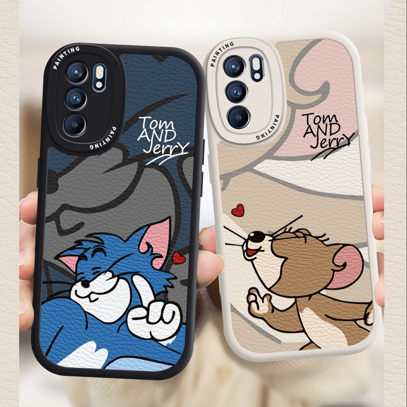 Case OPPO Untuk A3s A5s A9 2020 A11K A12 A15 A16 A31 A33 A52 A53 A54 A57 A74 A76 A92 A95 A96 Motif Kartun Soft Casing F9 F11 Reno4 5 6 7Z