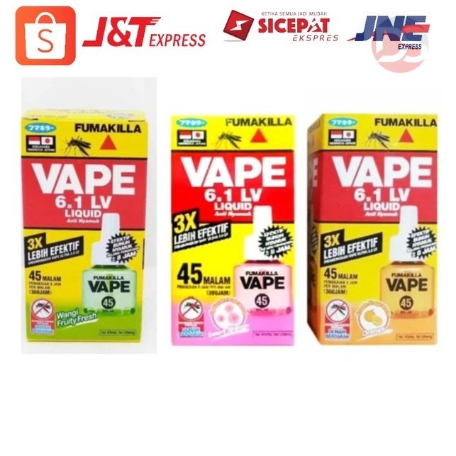 Fumakilla OBAT NYAMUK ELEKTRIK VAPE LIQUID REFILL 45 MALAM