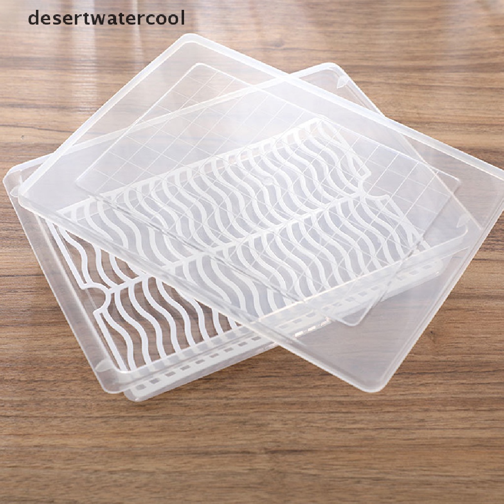 Deid Kotak Penyimpanan Makanan Segar Wadah Dapur Kulkas Organizer Case Drain Plate Tray Martijn