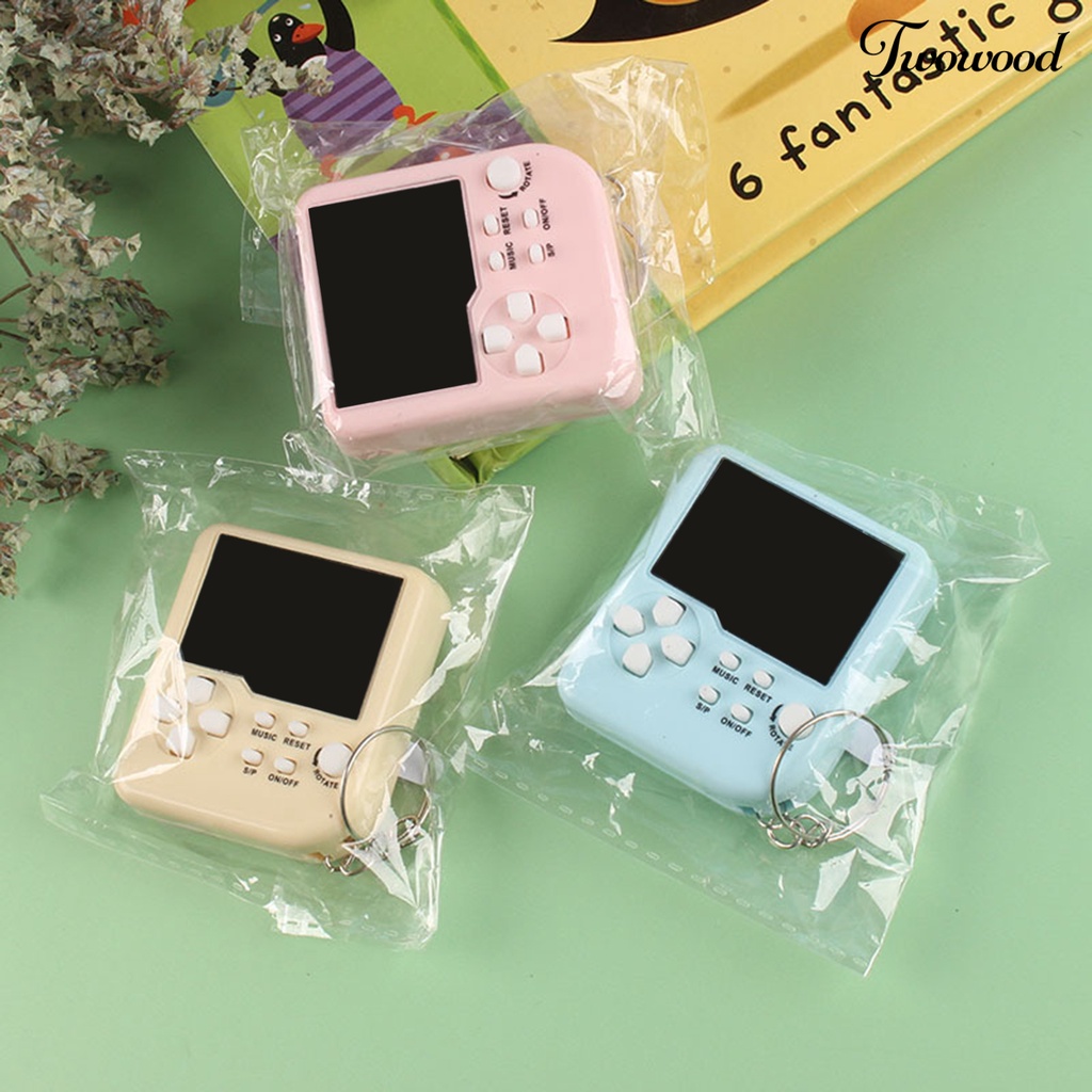 Twowood Keychain99Tingkat Kesulitan Nostalgia Built-in Baterai Pelepas Klasik Stres Koordinasi Tangan-Mata Saku ABS Mesin Memori Mainan Keychain Untuk Santai