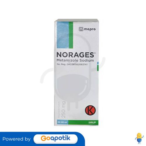 NORAGES 250 MG/5 ML SIRUP 60 ML