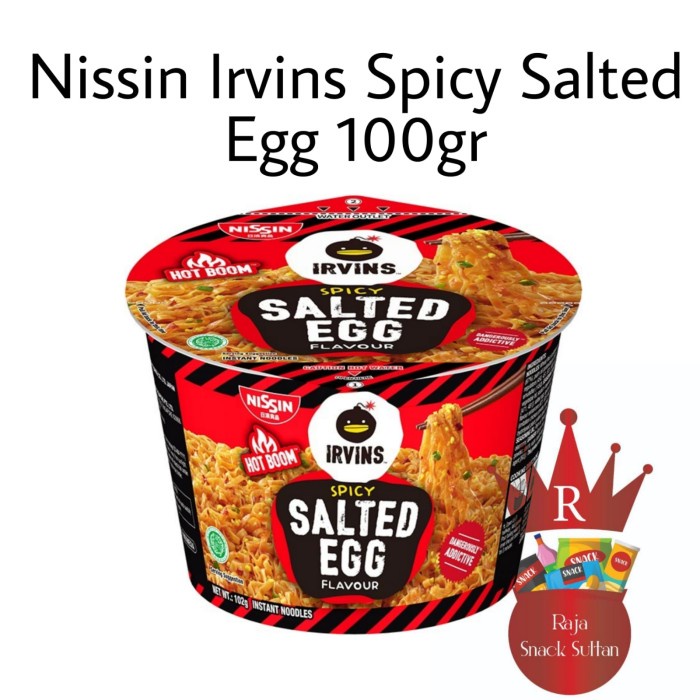 

[NEW!!] Nissin Irvins Spicy Salted Egg Noodle 100gr