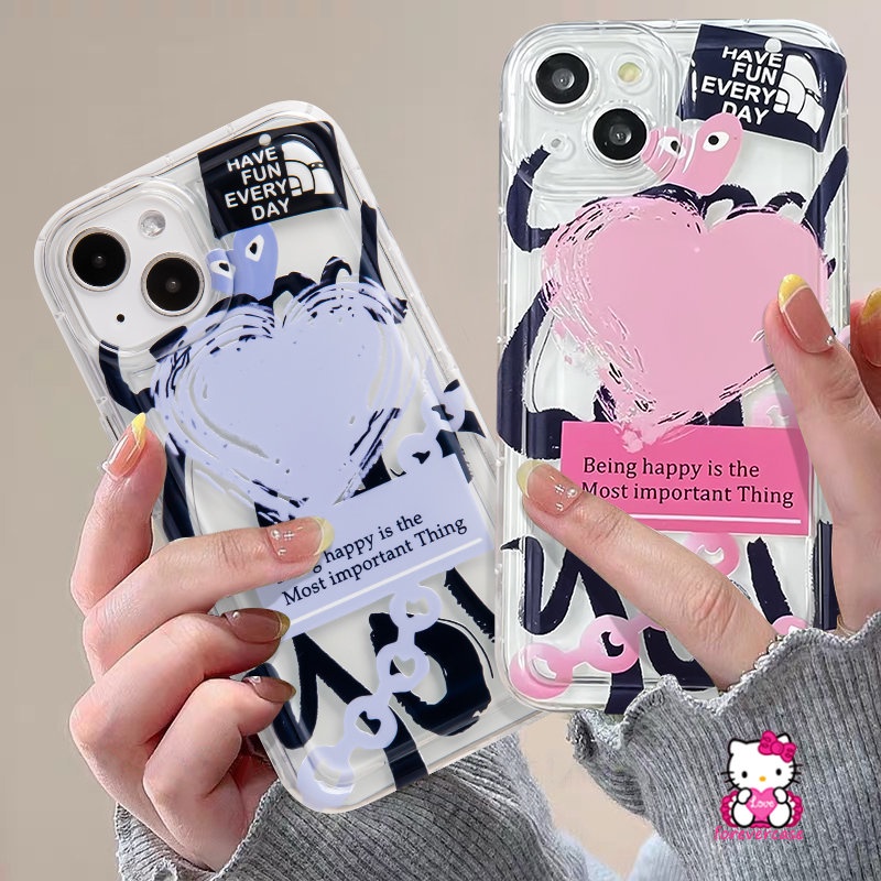 Graffiti Cinta Hati Comme Des Garons Letter Label Case Untuk Redmi Note11 8 10 11s 10s 9 Redmi 9A 9T 10C 9 12C A1 10 10A 9C NFC Note9 10 POCO F4 Kartun Airbag Soft Case
