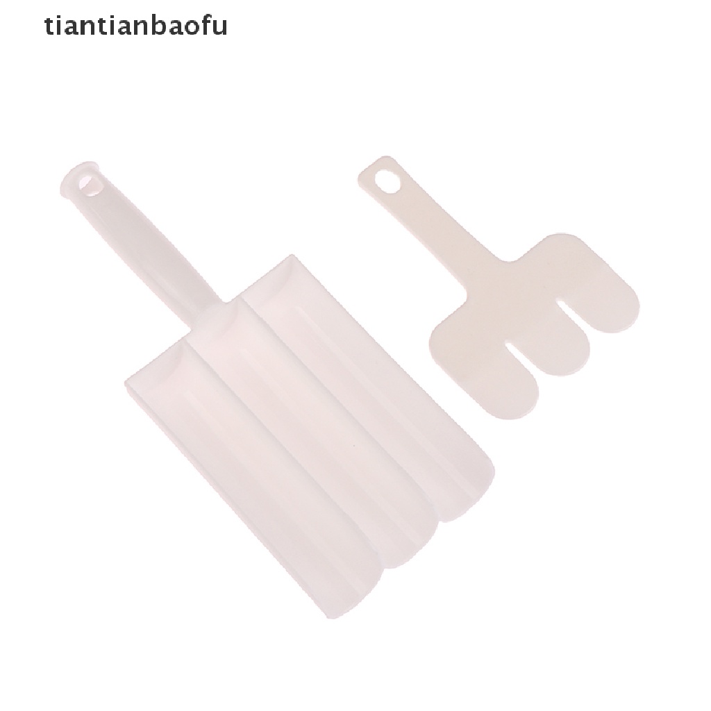 [tiantianbaofu] Set Alat Pembuat Bakso Plastik Ikan Goreng Beaf Meat Making Balls Mold Meat Tools Boutique