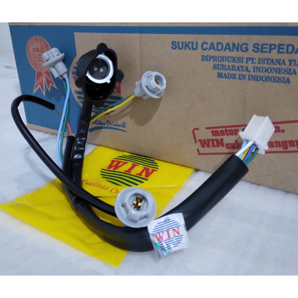 RAJAWALI MOTOR - Fitting Lampu Beat FI 2012 2013 2014 2015 WIN | cop fiting piting peteng motor inje