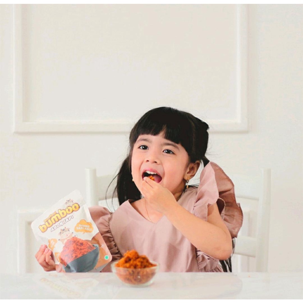 BUMBOO ABON ASLI / TEKSTUR LEMBUT MPASI SI KECIL / ABON ANAK