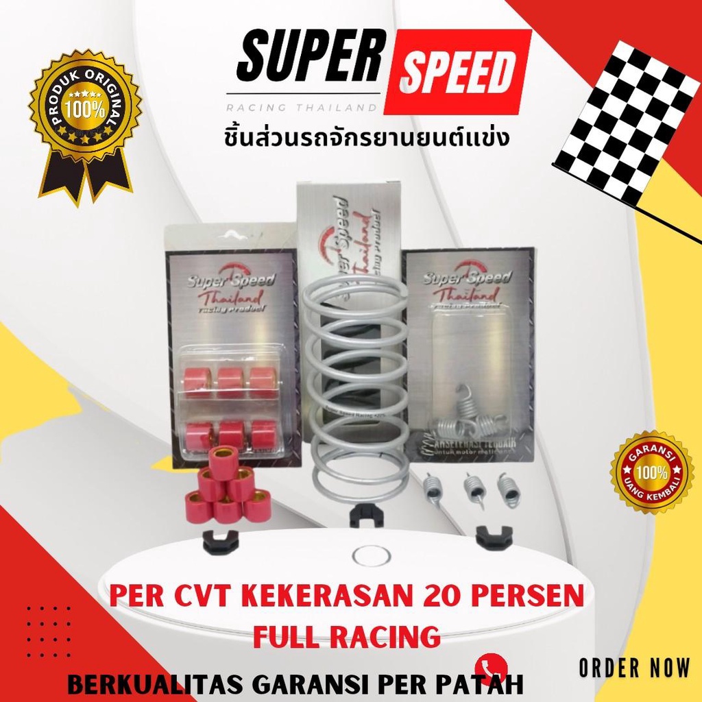 PAKET KIRIAN PER CVT BEAT STREET 2021-2022 GENIO SCOOPY 2021 BEAT DELUXE ADV 150 VARIO 150 UPGRADE P