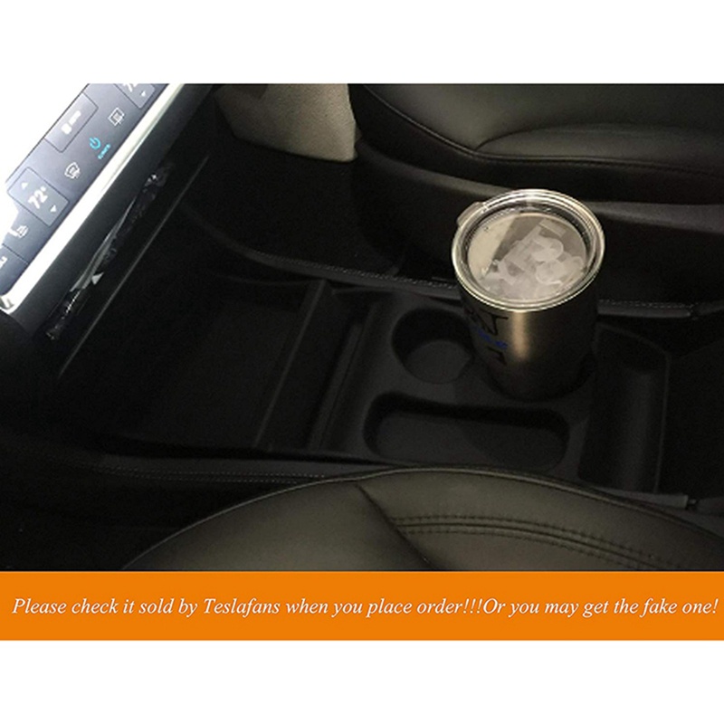 Kotak Penyimpanan Silikon Mobil Console Container Center Insert Box Untuk Tesla Model S 2012-2017