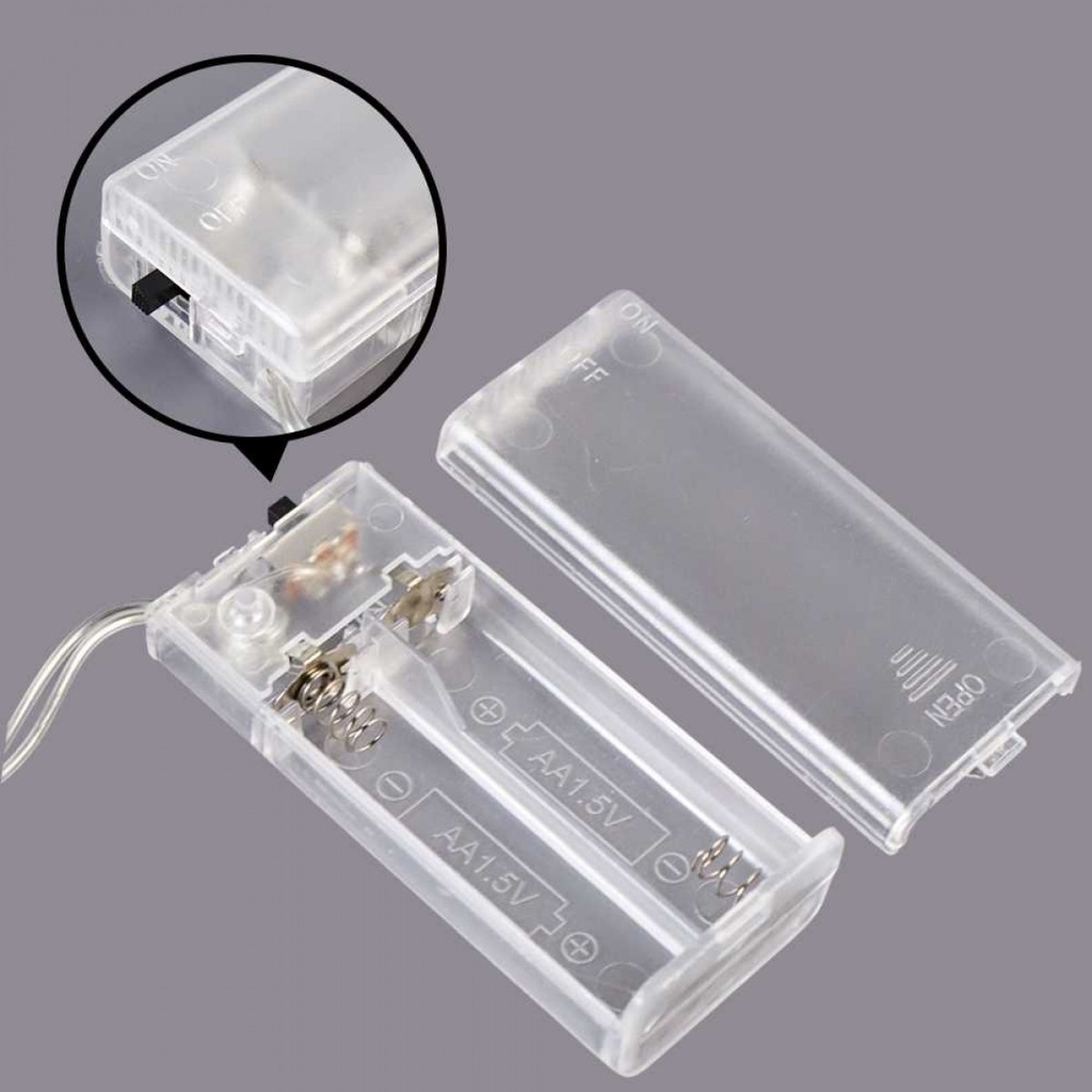 Lampu Hias Dekorasi Bintang Pentagram Light Battery 20 LED DKG