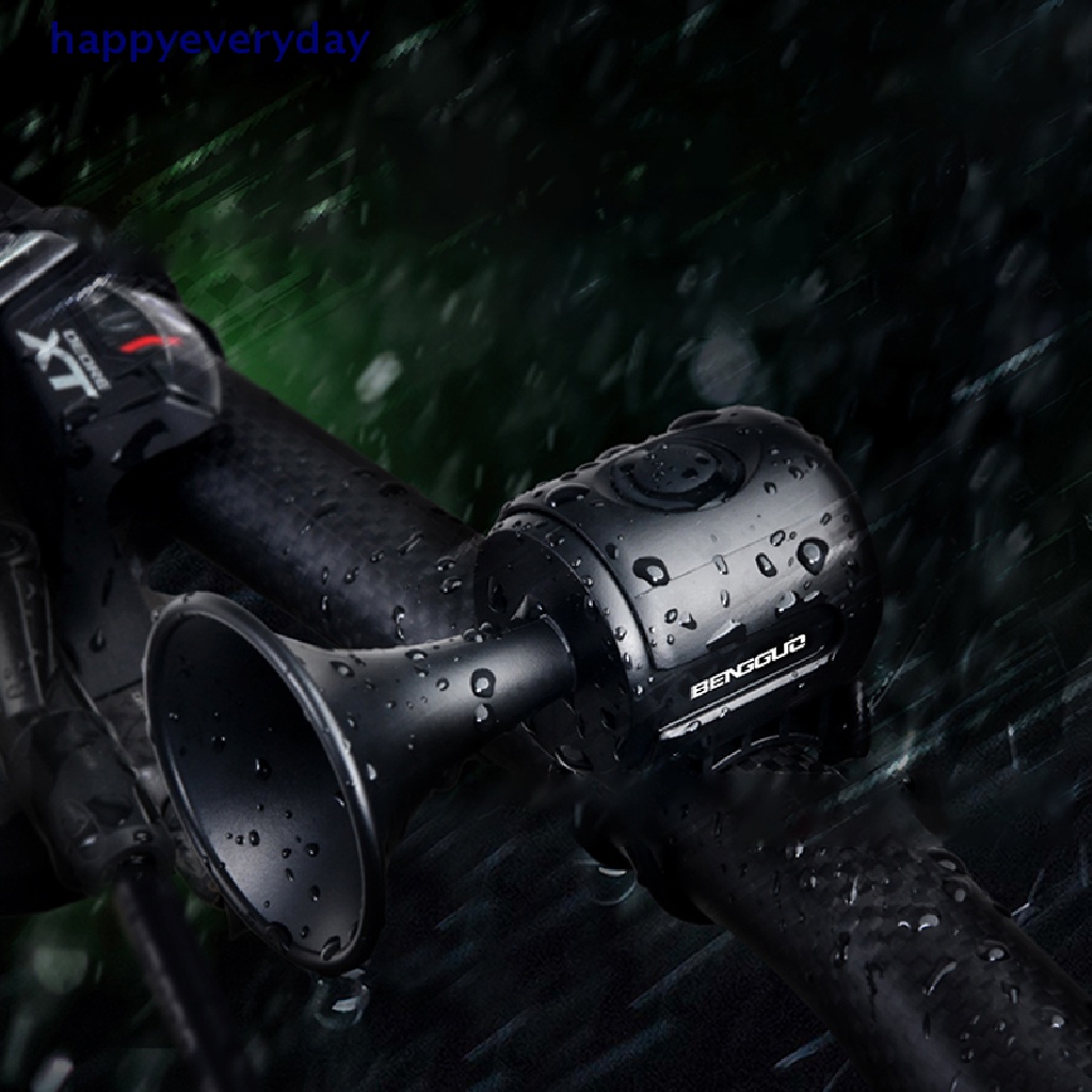 [Selamat] Sepeda Elektronik Klakson Keras120Db Peringatan Keselamatan Bel Listrik Polisi Siren Stang Sepeda Alarm Ring Bell Aksesoris Bersepeda [ID]