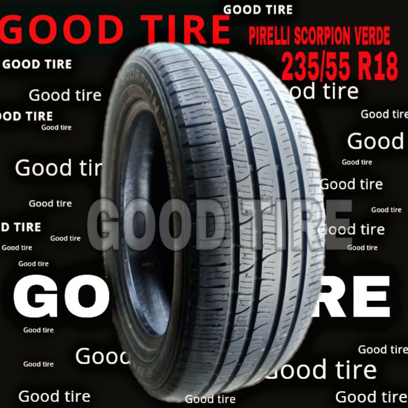 BAN MOBIL PIRELLI SCORPION VERDE 235-55-18 R18 COPOTAN SEKEN SECOND BEKAS