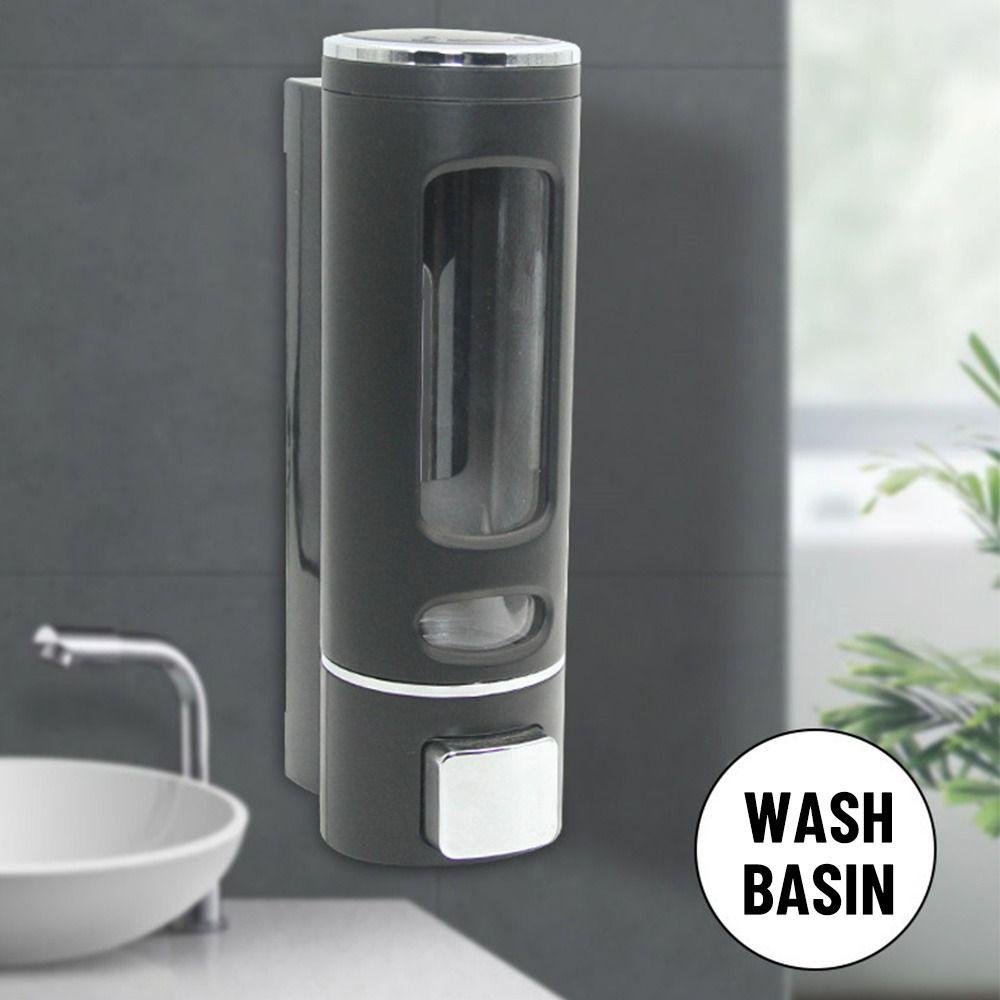 Populer Dispenser Sabun Cuci Tangan 400ML Manual Pemasangan Lubang Rumah Tangga Cleaning Shower Perlengkapan Kamar Mandi Rumah &amp; Tamu