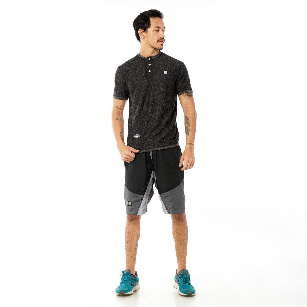 Mahameru T-Shirt Kaos Pria | TSM BUTTON 02-B | Lengan Pendek