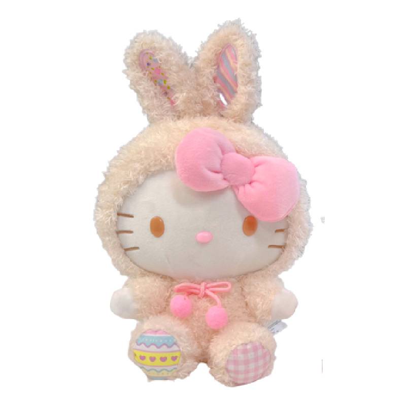 Cinnamoroll Sanrio Seri Kuromi Melody Sanrio Sarang Hangat Kartun Mainan Mewah Wearable Doll Anak Hadiah