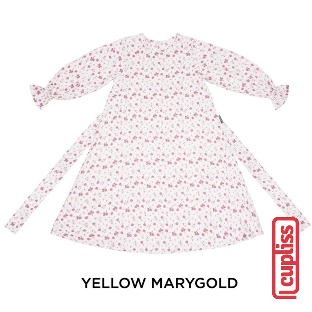 Little Palmerhaus Jardin Gamis Yellow Marygold Baju Gamis Anak