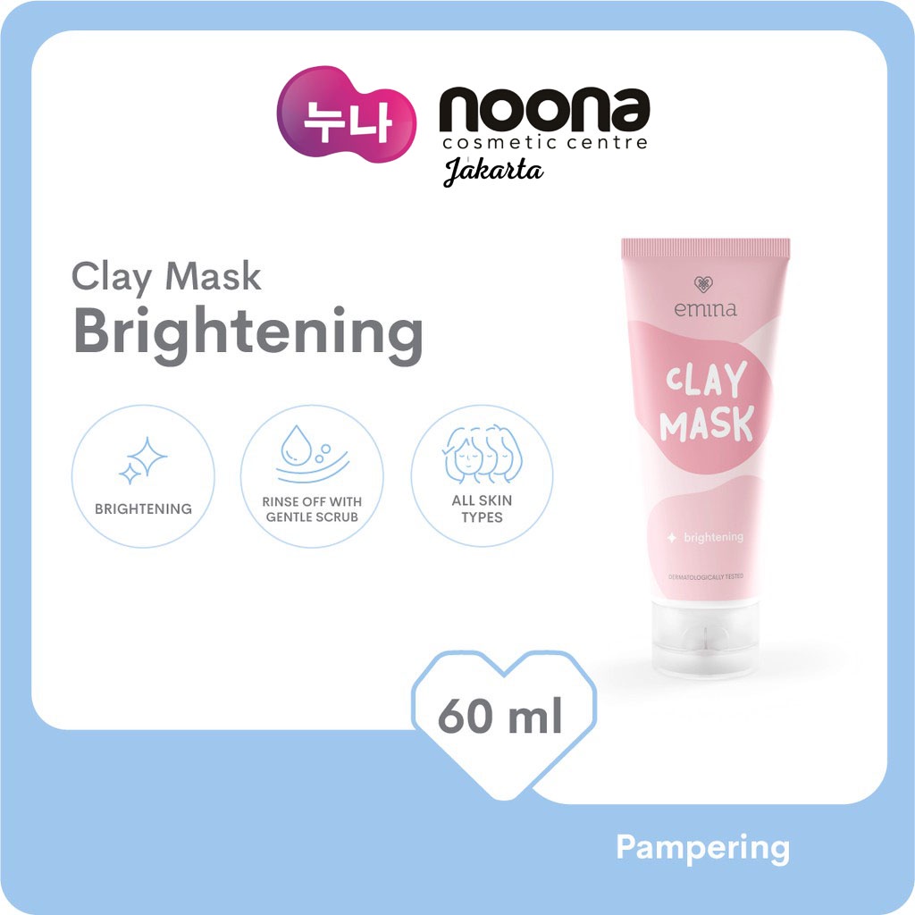 EMINA CLAY MASK BRIGHTENING 60ML