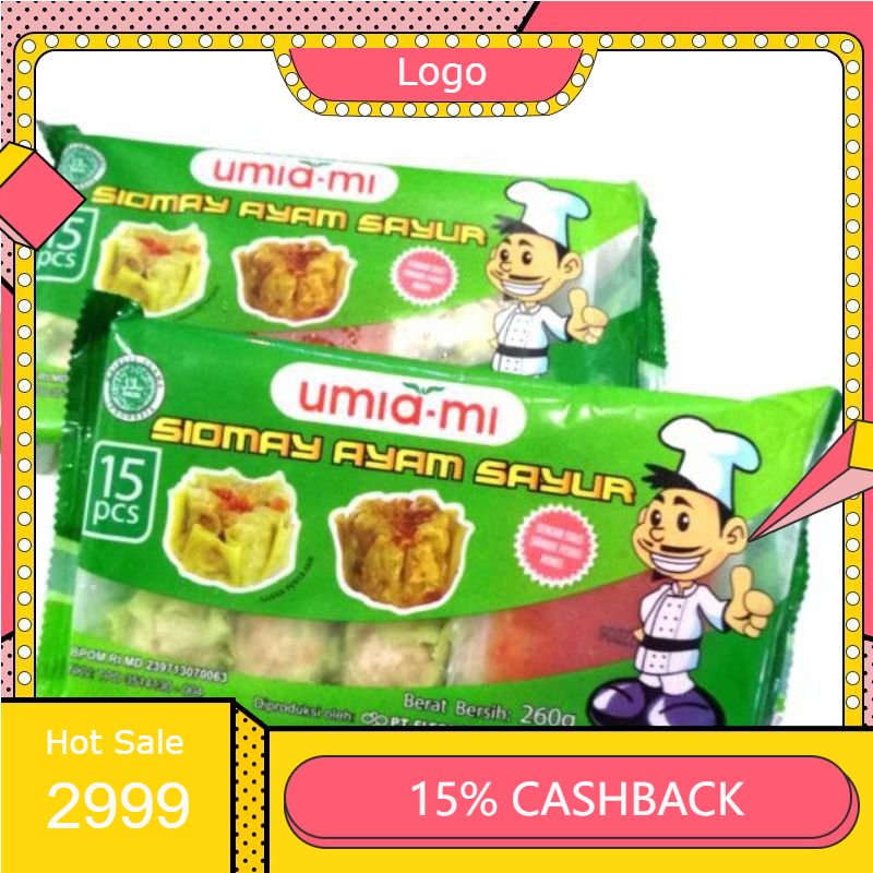 

Siomay Umiami Sayur 260g Isi 15