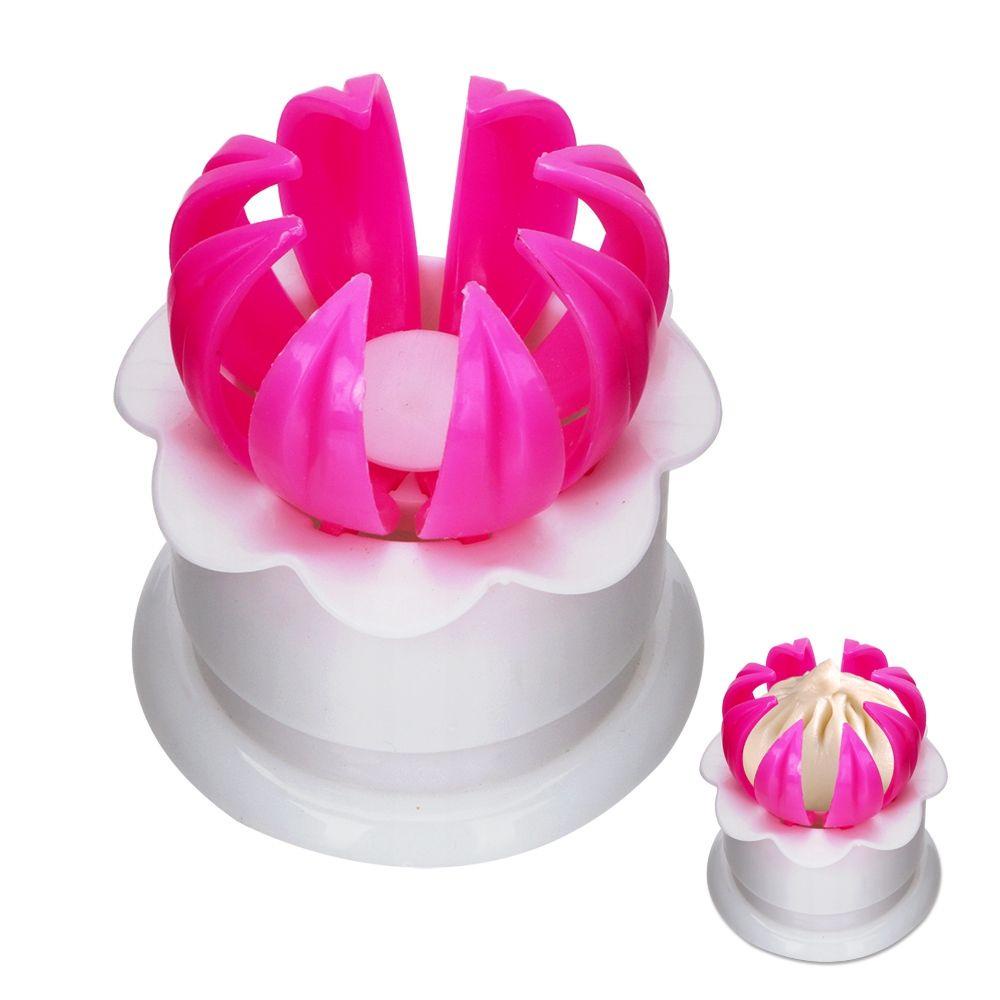 [Elegan] Cetakan Baozi Cina Gadget Plastik DIY Baking Bun Making Mold