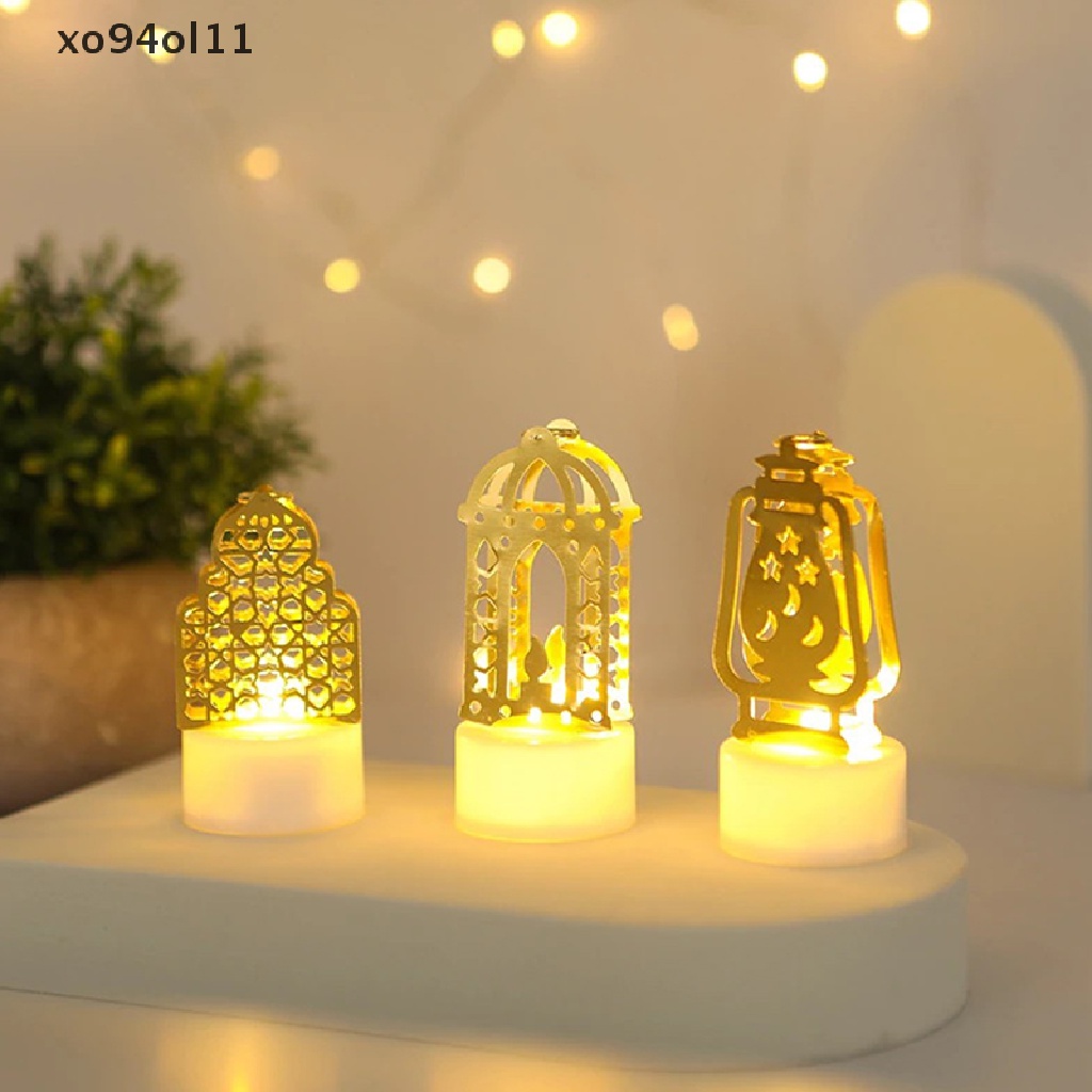 Xo 2023lampu Led Eid Mubarak Dekorasi Ramadhan Muslim Pesta Rumah OL