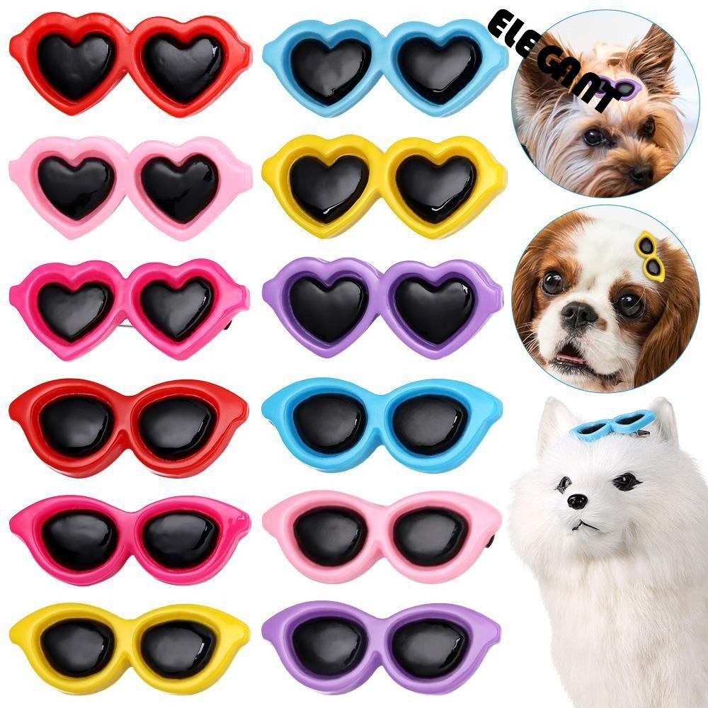 [Elegan] Jepit Rambut Anjing 5pcs Lucu Universal Warna-Warni Untuk Mengambil Foto Gadis Hair Barrette