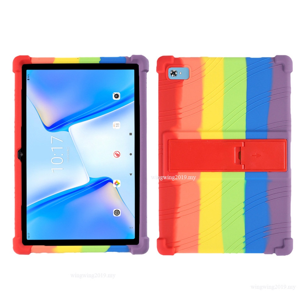 Untuk Teclast P30S/P40HD M40plus Tablet Pelindung Case 10.1-Inch Tlc005 Teclast P30S/P40HD T40 Pro T50 Terintegrasi Tahan Jatuh Silika Gel Pelindung Shell