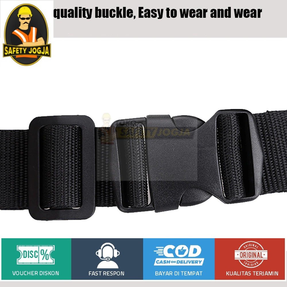 Tas Pinggang Perkakas Serbaguna JIEKE Waist Pocket Tool Bag Black