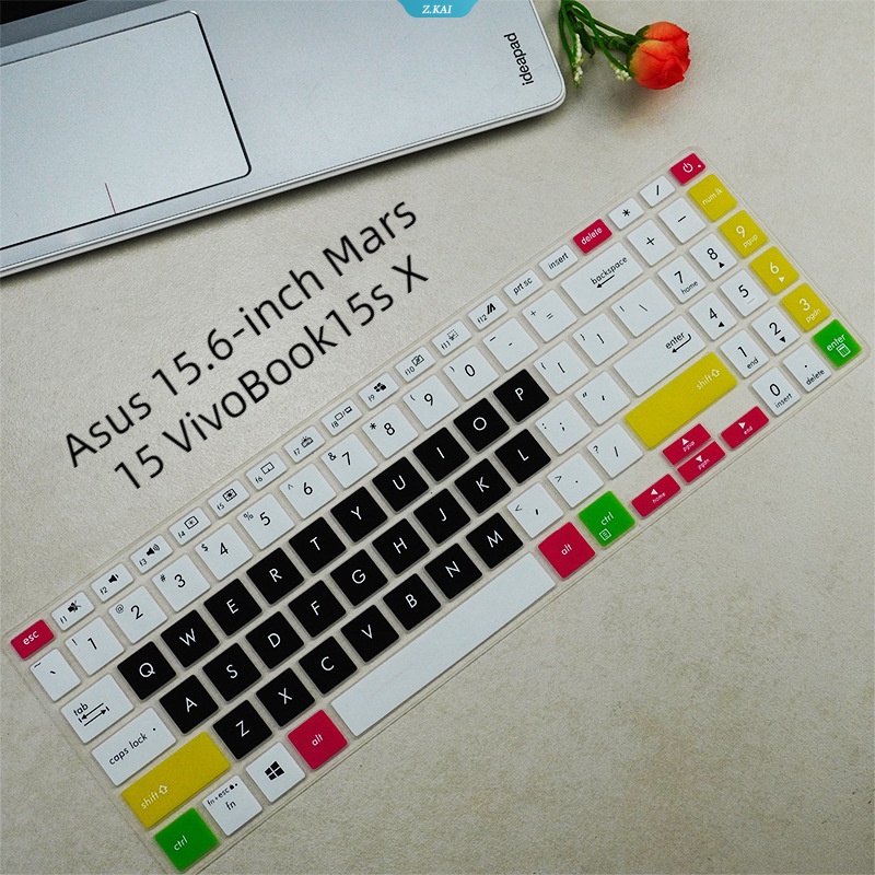 Cover Keyboard Bahan Silikon Inggris Untuk Asus 15.6-inch Mars15 VivoBook15s X Waterproof Pelindung Cakupan Penuh [ZK]