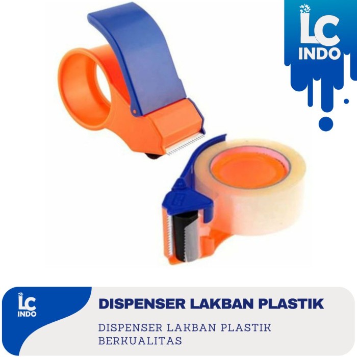 

Dispenser lakban 2 inch plastik ABS holder dispenser lakban
