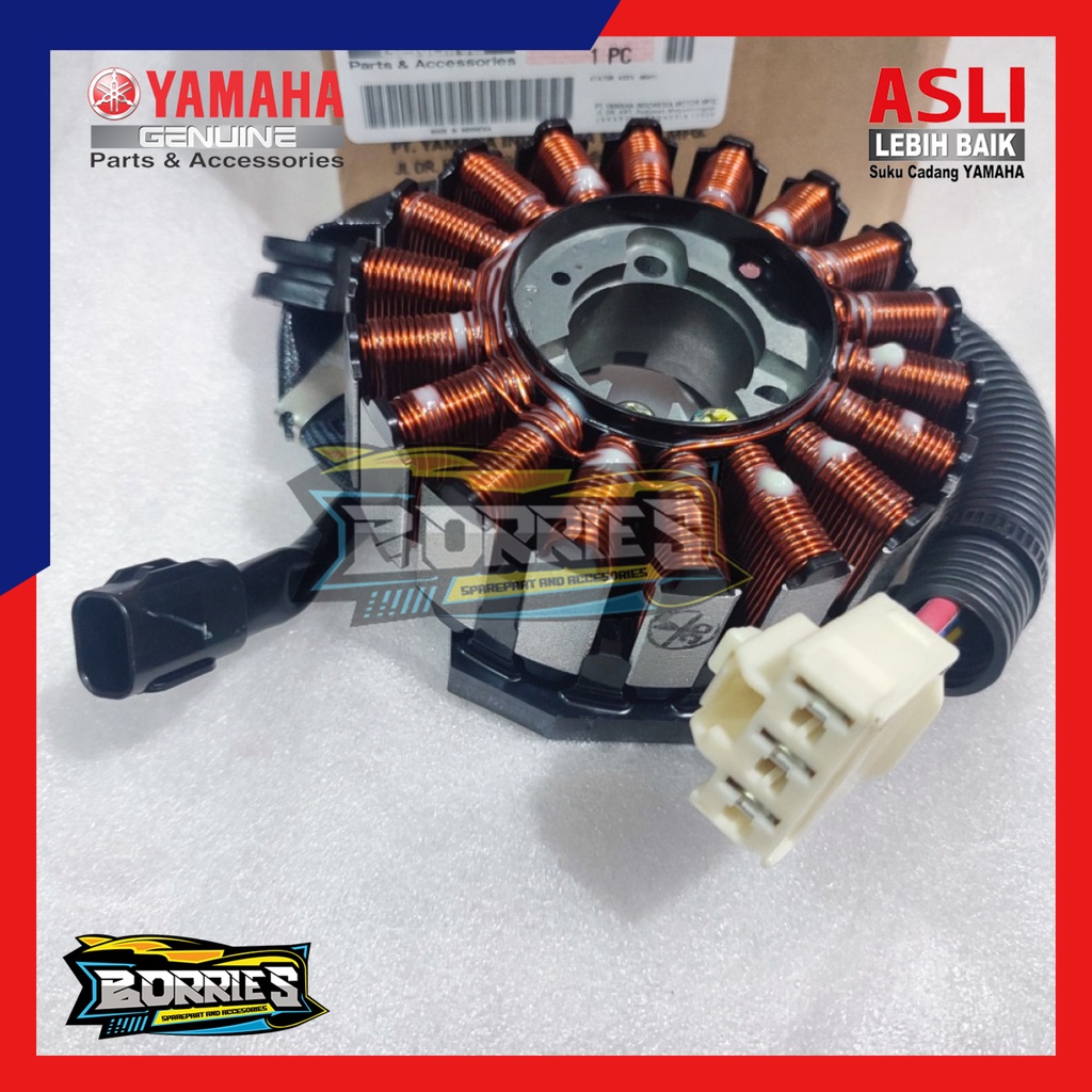 STATOR ASSY SPULL SPUL SPOOL ALL NEW NMAX N MAX 2020 AEROX 155 2021 ORIGINAL YGP B6H-H1410-00