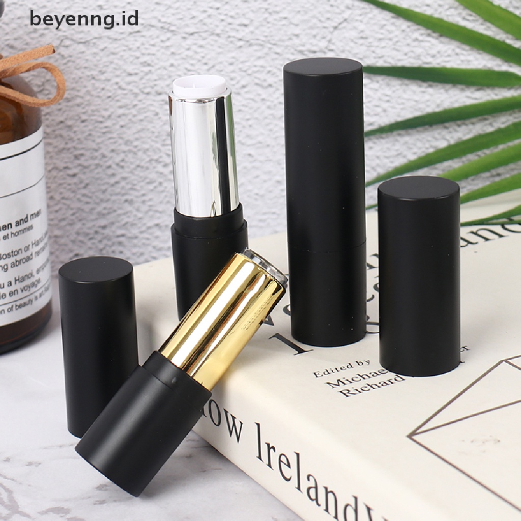 Beyen Bulat Kosong 12.1mm Tabung Bibir Lip Balm Wadah Lip Shell Packaging Kosmetik Isi Ulang ID