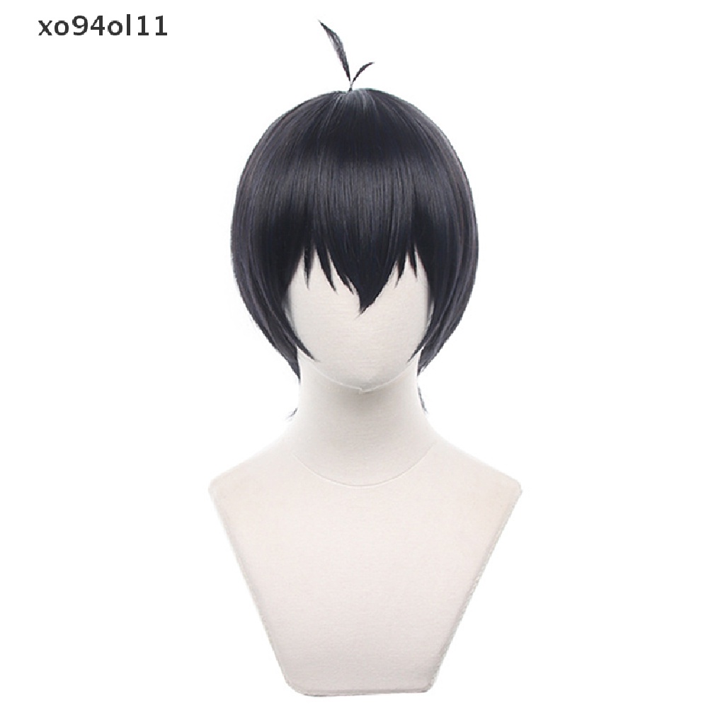 Xo Anime Isagi Yoichi Cosplay Wig Cosplay Pria Celana Pendek Tahan Panas Wig Sintetis OL