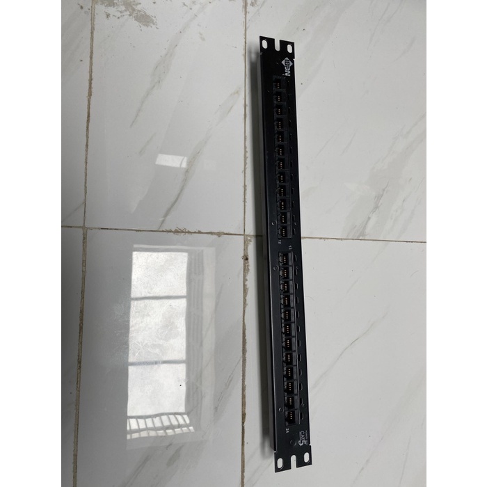 

Patch panel nord24 port cat5 baru