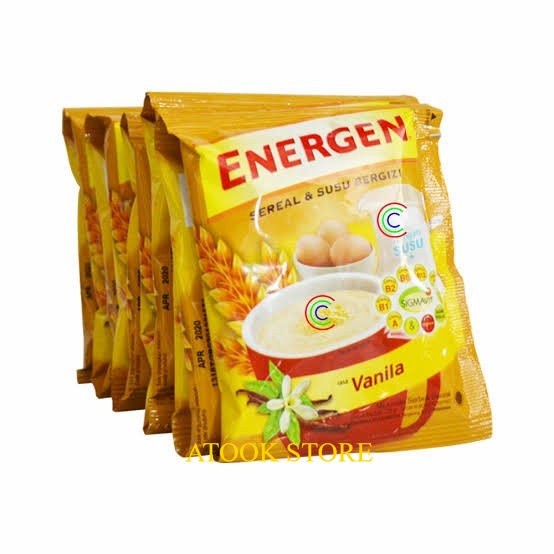 

ENERGEN VANILLA SACHET ISI 10
