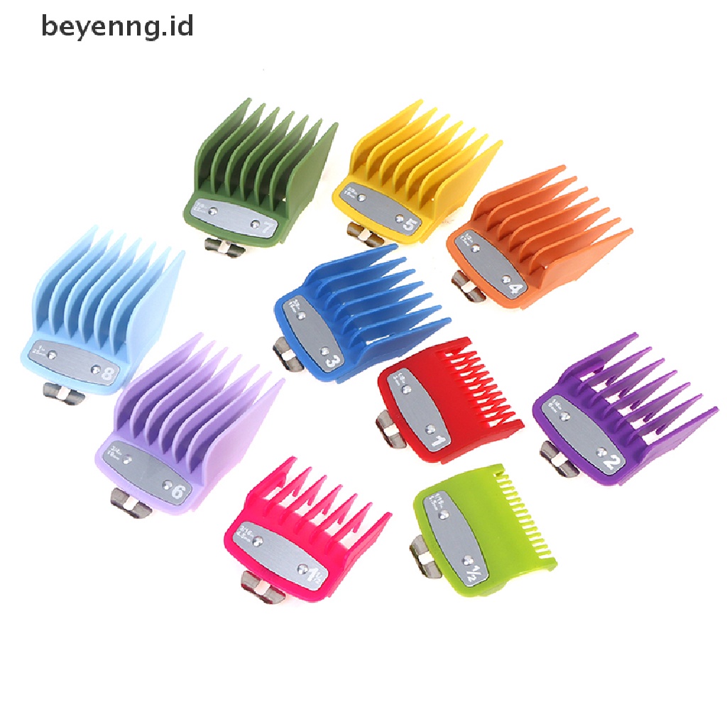 Beyen 8pcs Universal Hair Clipper Guard Untuk Clipper Rambut Salon Sisir Hair Cutg ID