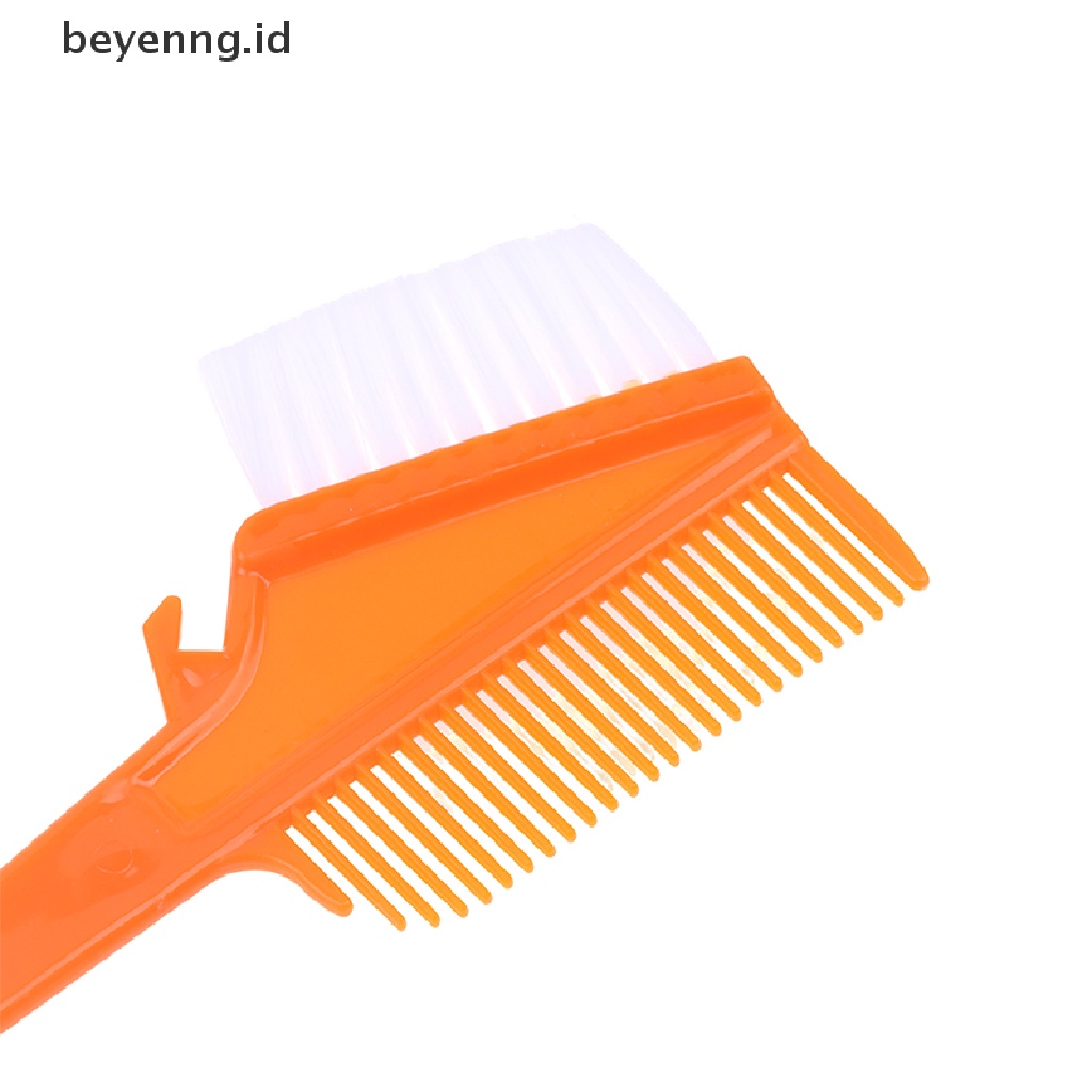 Beyen Pro Alat Salon Sikat Pewarna Pewarna Rambut Plastik Sisir Barber Salon Tint Hairdressing Styling Tools Sisir Warna Rambut Dengan Sikat ID