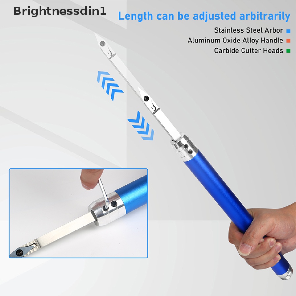 [Brightnessdin1] Alat Pemutar Kayu Untuk Mesin Bubut, Woodturning Tools Wood Turning Lathe Set Kit Butik