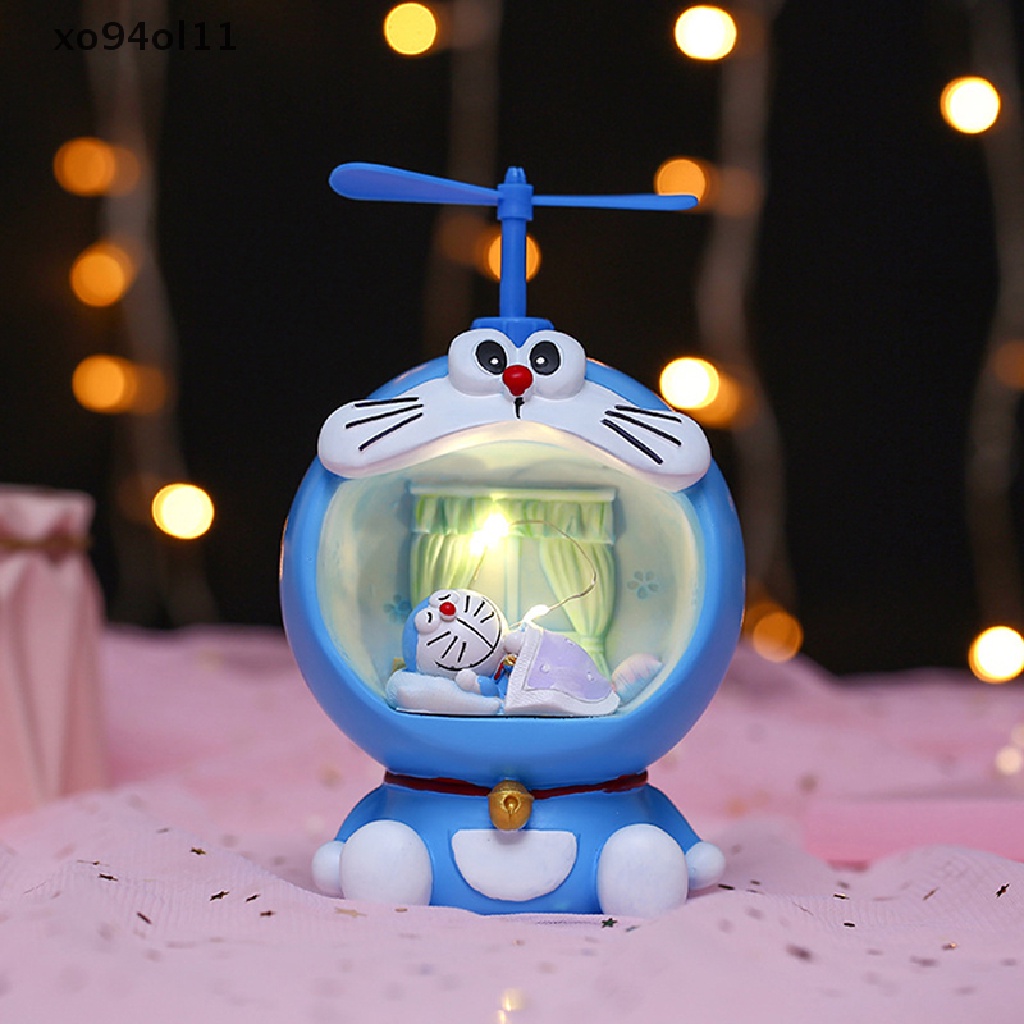 Xo Lampu Malam Doraemon Kartun Lucu Japan Anime Lampu Kamar Tidur Untuk Bedside lamp OL