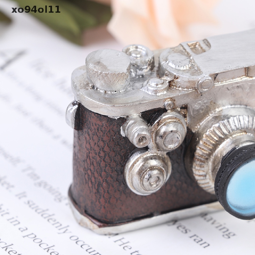 Xo Retro Nostalgia Resin Craft Hadiah Dekorasi Rumah Ornamen Mini Fotografi Prop OL