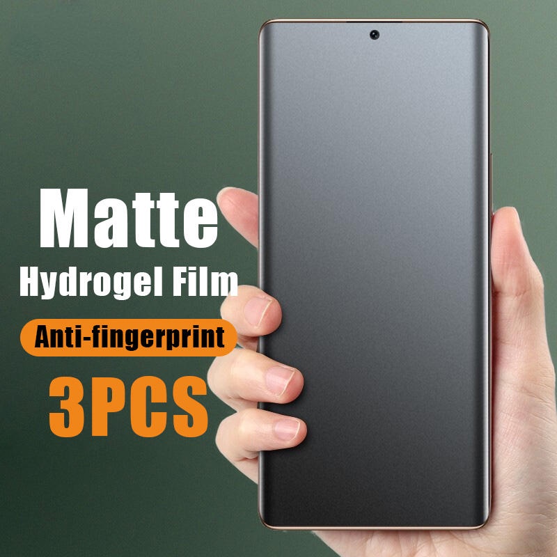 3pcs Film Hidrogel Matte Untuk Vivo Y19 Y22S Y30 Y35 Y33S Y50 Y55 Y85 Y01 Y12 Y15A Y11 Y21T Y20S Y91 Pelindung Layar Untuk Vivo S1 S12 S15 V11 V15 V17 V25 V27 Pro S10 T1X V23 V21