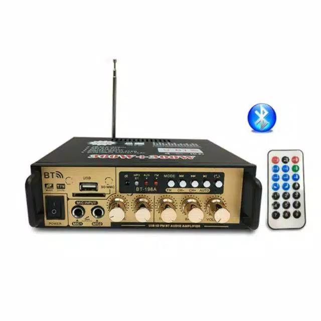 STEREO POWER AMPLIFIER FLECO 198B/858B  / POWER AMPLIFIER FLECO BT-858B 198B  / POWER AMPLY BLUETOOT