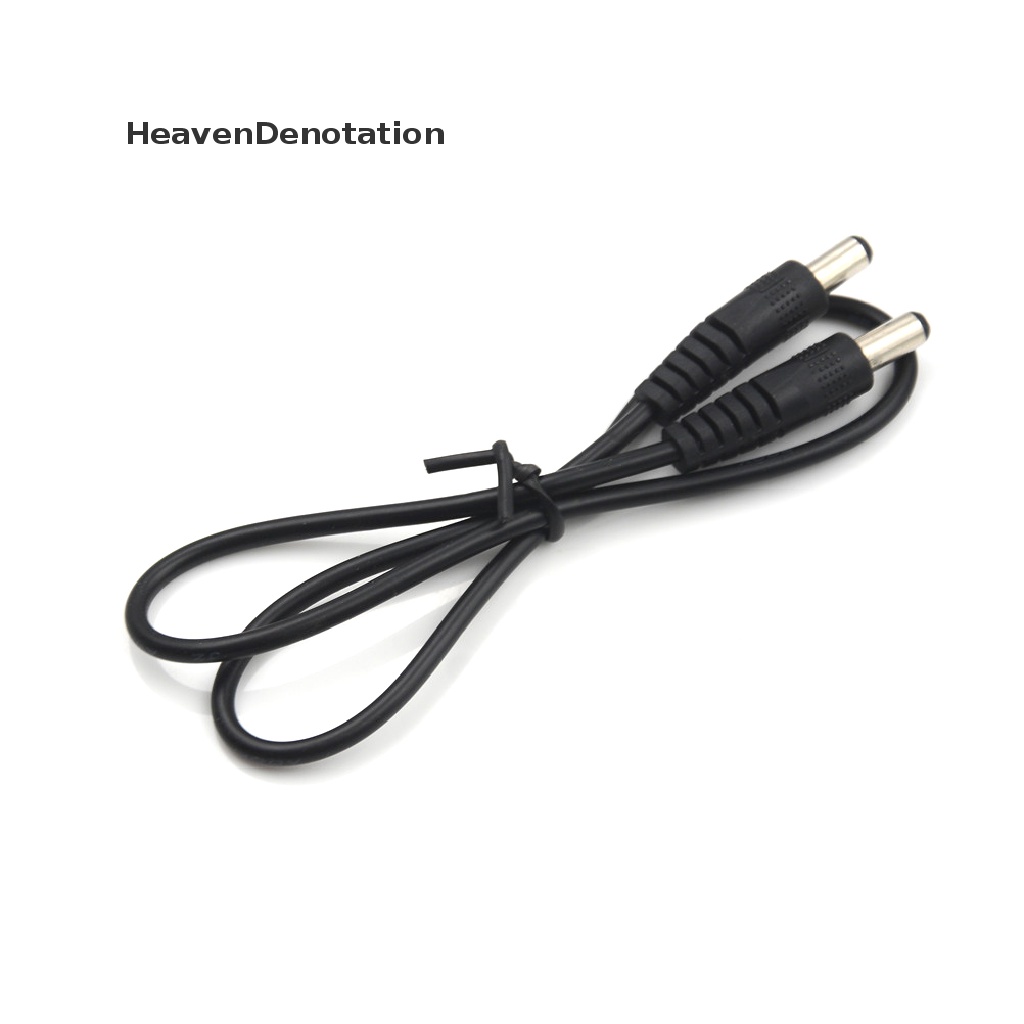 [HeavenDenotation] 5.5 x 2.1mm Male To 5.5 x 2.1mm Male DC Power Plug Kabel Konektor Adaptor CCTV HDV